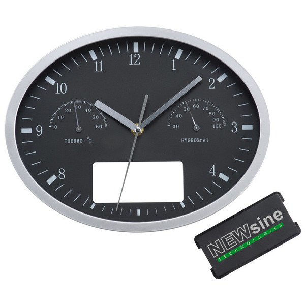 Wanduhr mit Hygro- und Thermomesser (Productno.: MAC-4787103)