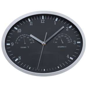 Wanduhr mit Hygro- und Thermomesser (Productno.: MAC-4787103)