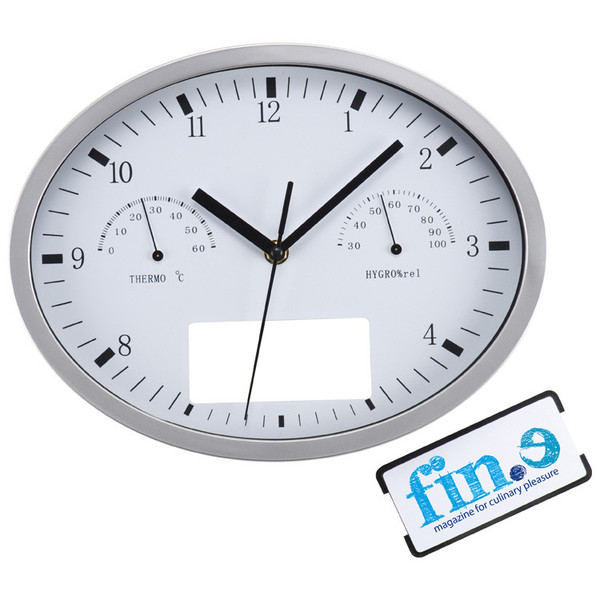 Wanduhr mit Hygro- und Thermomesser (Productno.: MAC-4787106)