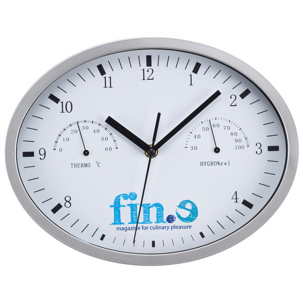 Wanduhr mit Hygro- und Thermomesser (Productno.: MAC-4787106)